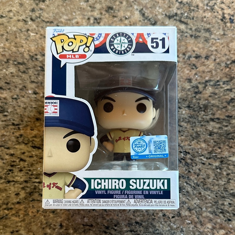 Funko Pop Ichiro Suzuki MLB Figure